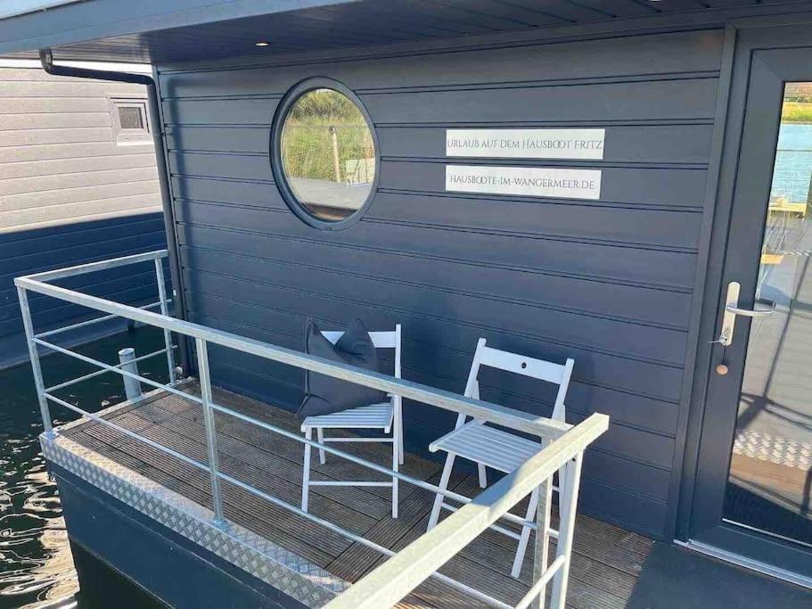 Hausboot Fritz Im Wangermeer Schillig Ngoại thất bức ảnh